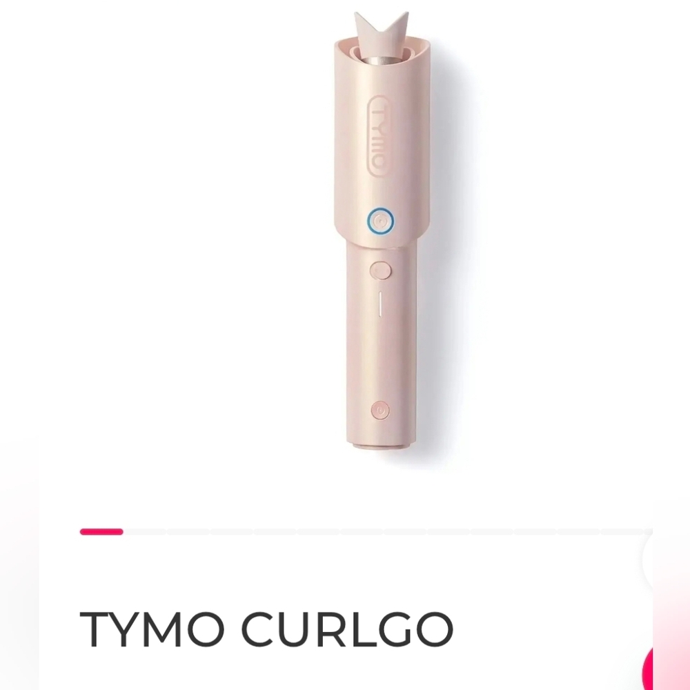 TYMO CURLGO Iron in Pink